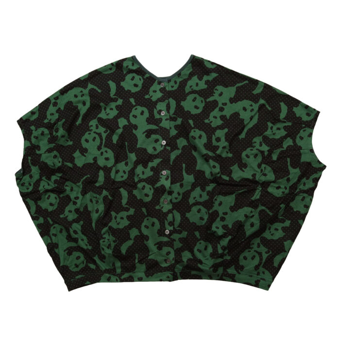 marble SUD トップス 02GM043107 dot panda 2WAYブラウス