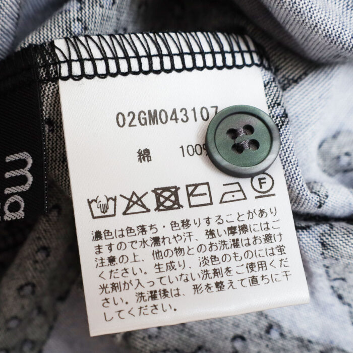 marble SUD トップス 02GM043107 dot panda 2WAYブラウス