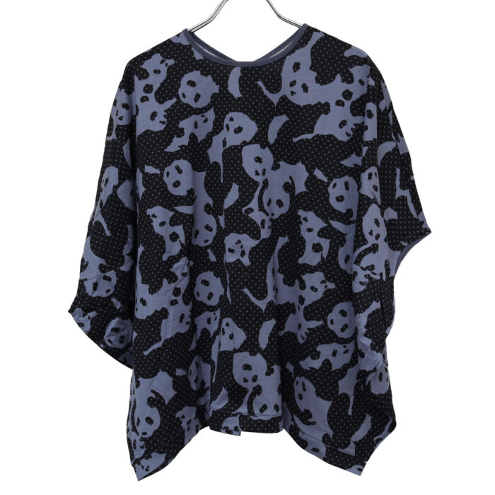 marble SUD トップス 02GM043107 dot panda 2WAYブラウス