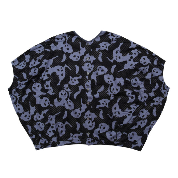 marble SUD トップス 02GM043107 dot panda 2WAYブラウス