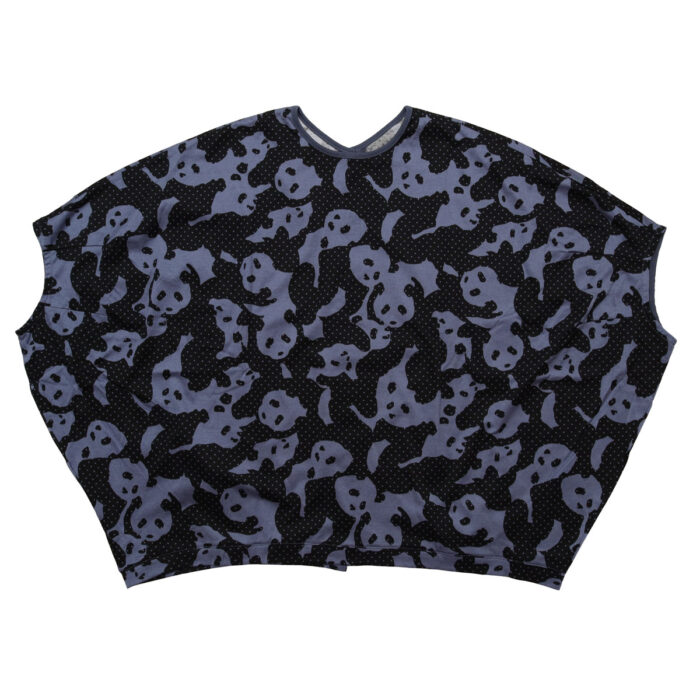 marble SUD トップス 02GM043107 dot panda 2WAYブラウス