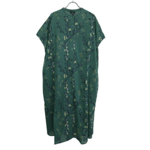 marble SUD ワンピース 03GM074021 EMB olive セナカシャーリングワンピース