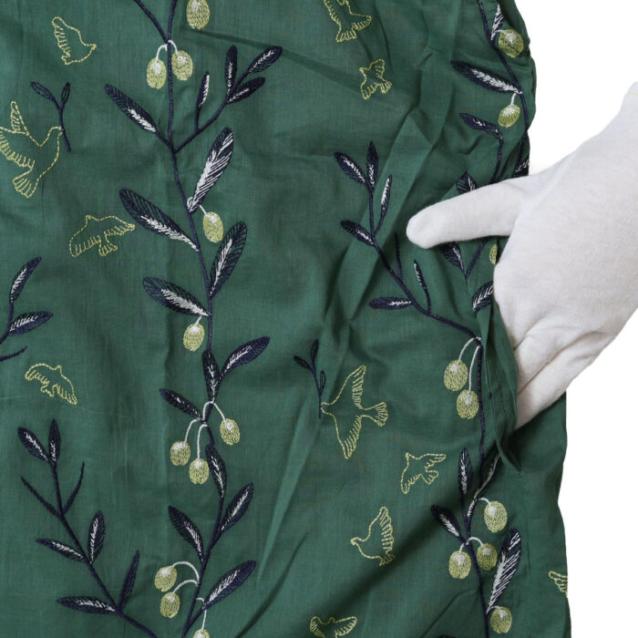 marble SUD ワンピース 03GM074021 EMB olive セナカシャーリングワンピース