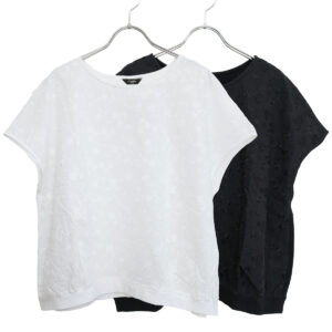 marble SUD トップス 05GM073138 3D Lace コンビ Tシャツ