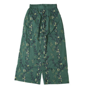 marble SUD ボトムス 07GM074022 EMB olive ワイドパンツ