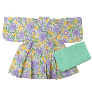 OCEAN&GROUND ワンピース 4612701 ミニ丈浴衣ワンピース