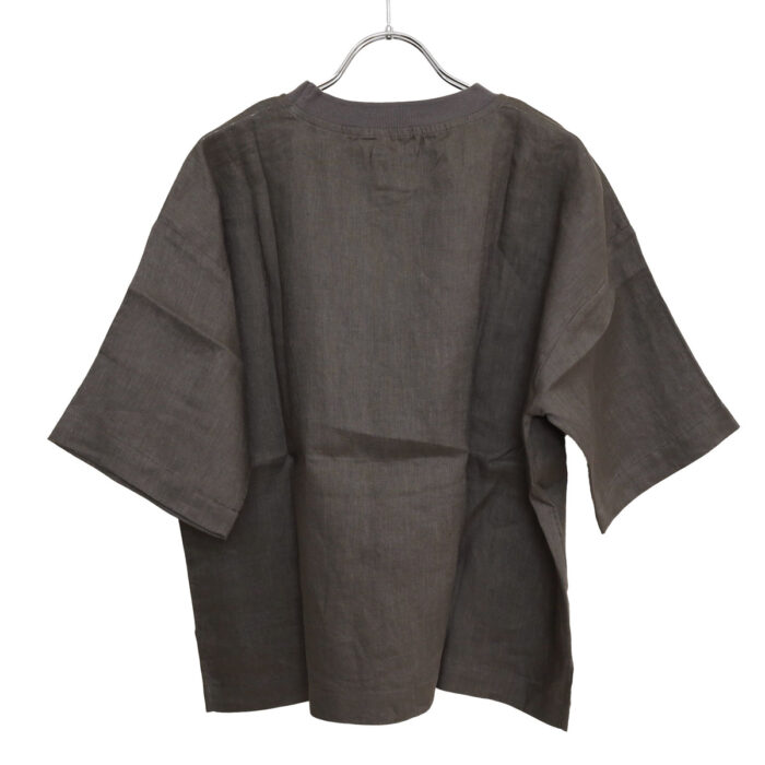 mao made トップス 621319 リネン FABRIC Lit 布帛 TEE
