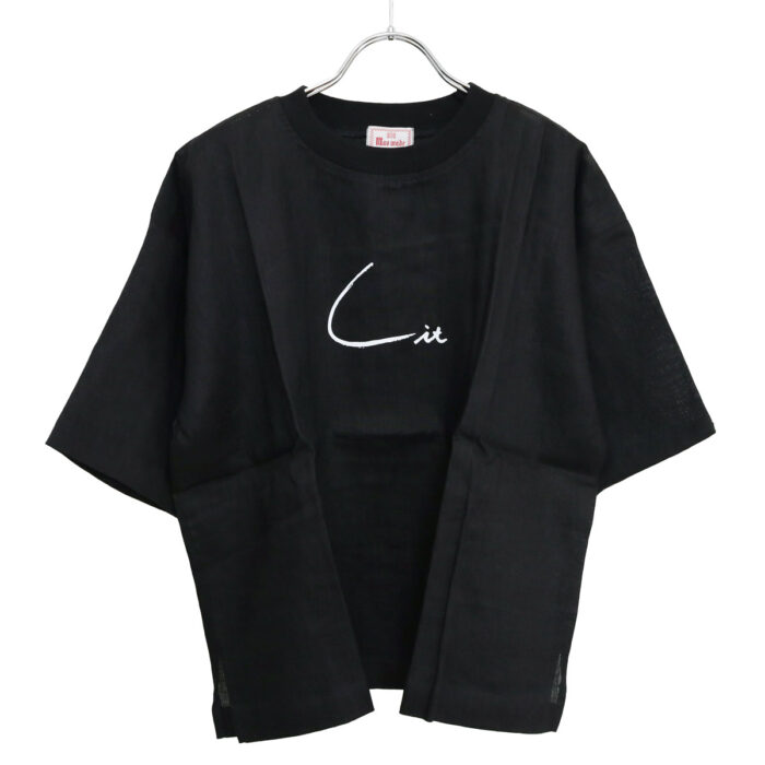 mao made トップス 621319 リネン FABRIC Lit 布帛 TEE