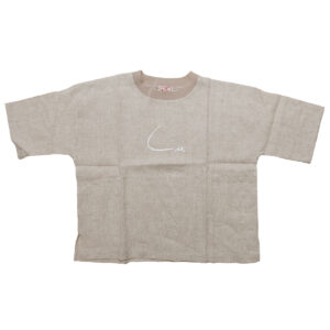 mao made トップス 621319 リネン FABRIC Lit 布帛 TEE