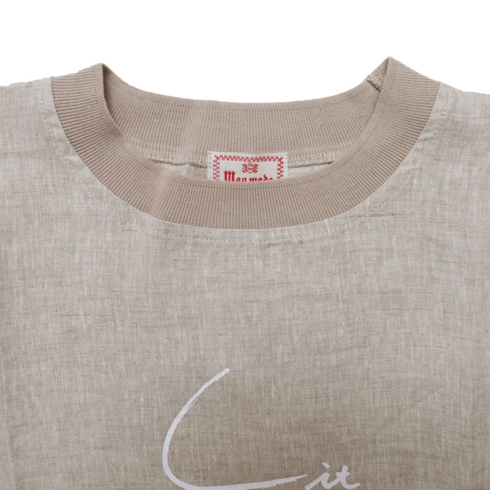 mao made トップス 621319 リネン FABRIC Lit 布帛 TEE
