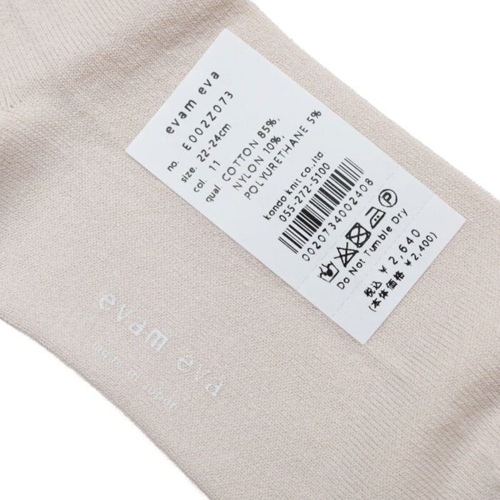 evam eva グッズ E002Z073 short socks