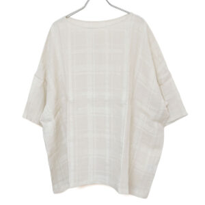 evam eva トップス E261T223 linen ramie pullover