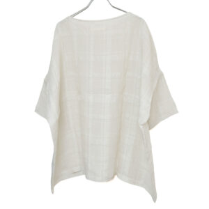evam eva トップス E261T223 linen ramie pullover
