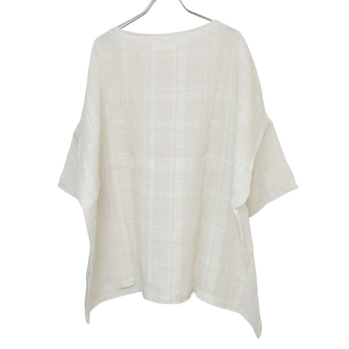 evam eva トップス E261T223 linen ramie pullover