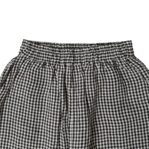 SOIL ボトムス INSL26315 INSL26315 60s LINEN GINGHAM CHECK EASY PANTS
