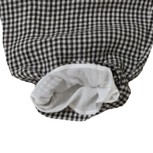 SOIL ボトムス INSL26315 INSL26315 60s LINEN GINGHAM CHECK EASY PANTS