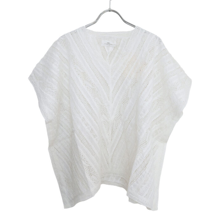 SOIL トップス NSL25063 NSL25063 ALL LACE FRENCH/SL PONCHO