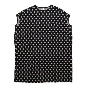 prit ワンピース P82642 20/1リネンコットンシーチングドットプリントスリーブレスビッグワンピース