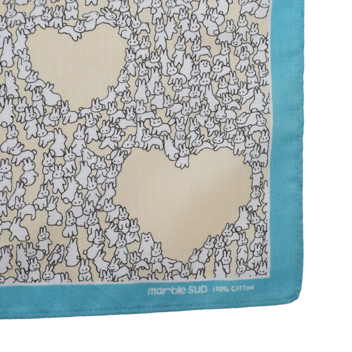 marble SUD グッズ 08DS051225 バンダナ Heart Rabbit