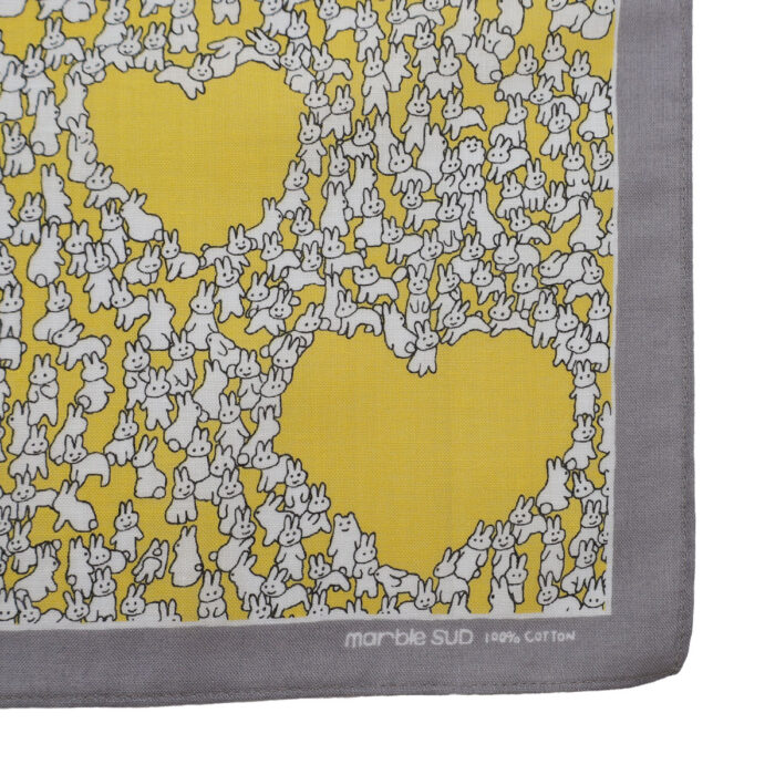 marble SUD グッズ 08DS051225 バンダナ Heart Rabbit