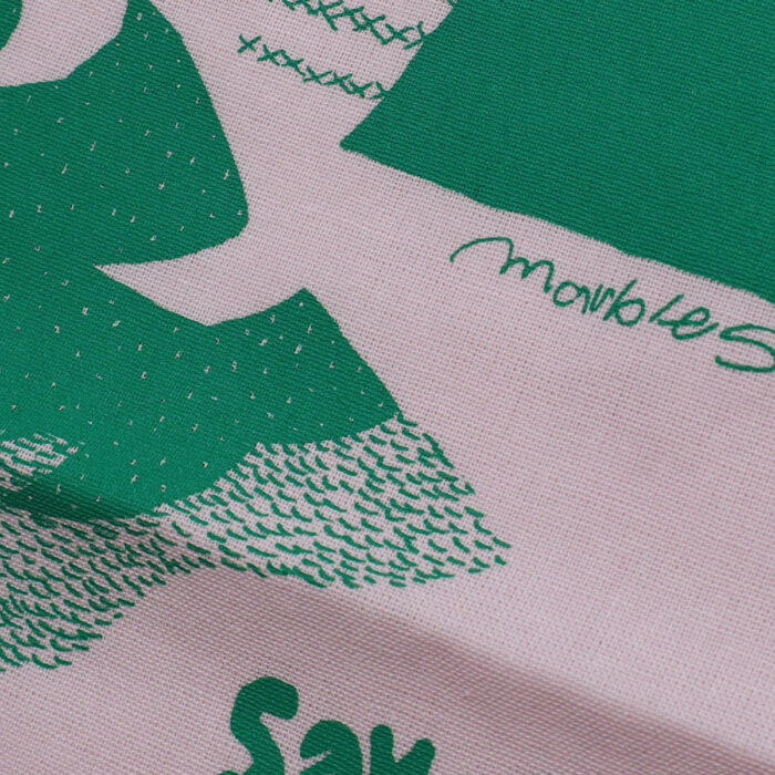 marble SUD グッズ 08GA003011 raicho mountain フラットトートバッグ