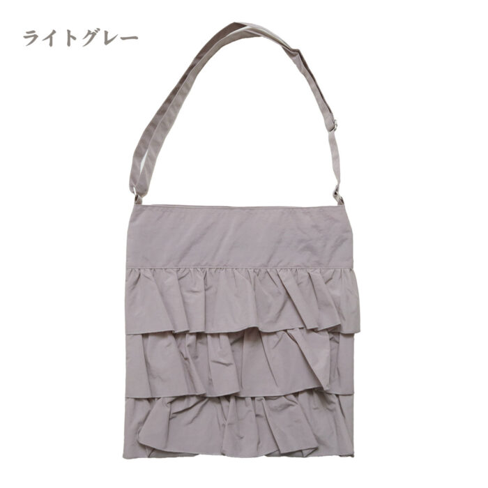OCEAN＆GROUND グッズ 4635004 2WAY フリルショルダーバッグ