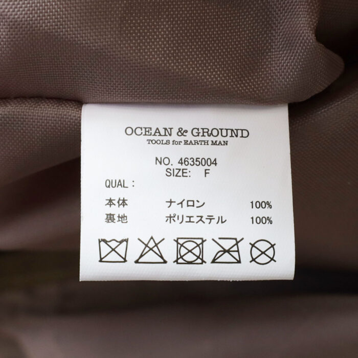 OCEAN＆GROUND グッズ 4635004 2WAY フリルショルダーバッグ