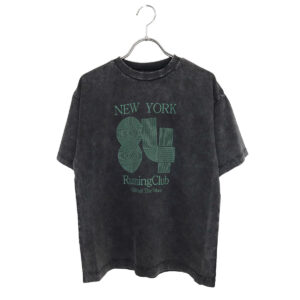 OCEAN&GROUND トップス 4636156 Jr.ケミカルウォッシュロゴTシャツ