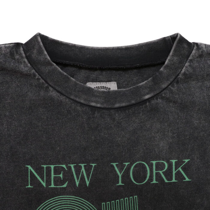 OCEAN＆GROUND トップス 4636156 Jr.ケミカルウォッシュロゴTシャツ
