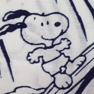 かまわぬ グッズ 6168251 PEANUTSコラボてぬぐい(大波でサーフィン)