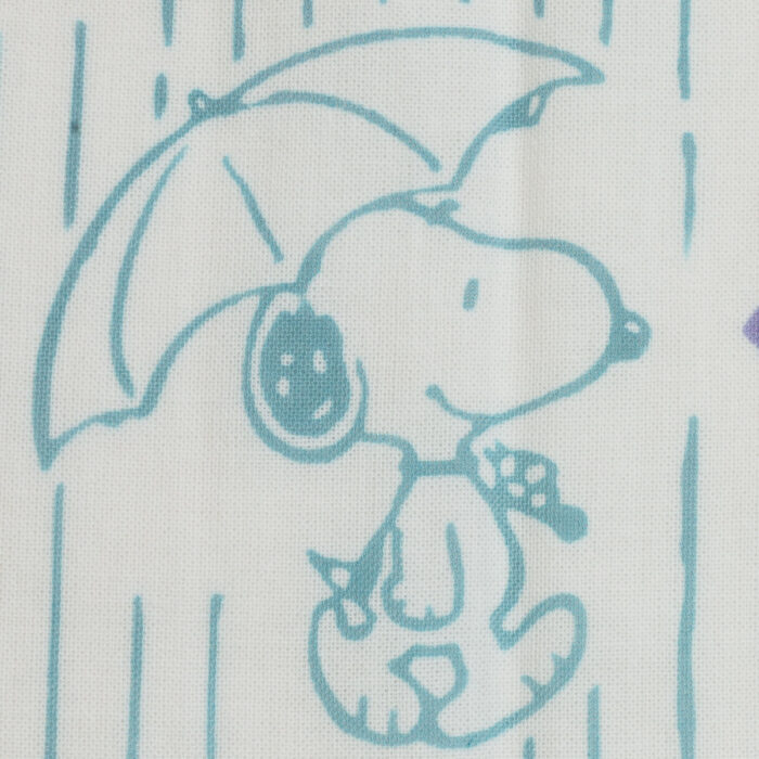 かまわぬ グッズ 6168268 PEANUTSコラボてぬぐい(雨宿り)