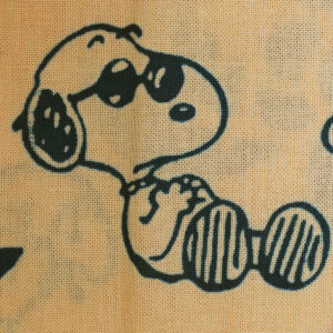 かまわぬ グッズ 6168299 PEANUTSコラボてぬぐい(リゾート)