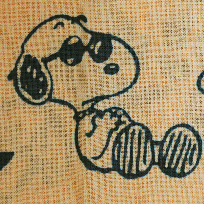 かまわぬ グッズ 6168299 PEANUTSコラボてぬぐい(リゾート)