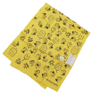かまわぬ グッズ 6168305 PEANUTSコラボてぬぐい (ウッドストックがいっぱい)