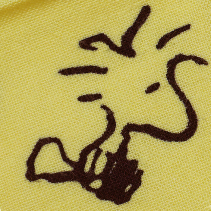 かまわぬ グッズ 6168305 PEANUTSコラボてぬぐい (ウッドストックがいっぱい)