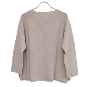 evam eva トップス E263K002 cotton silk raglan pullover