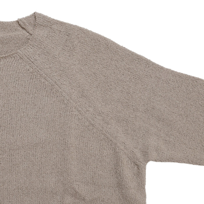evam eva トップス E263K002 cotton silk raglan pullover
