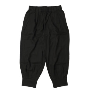 evam eva ボトムス E263T011 water linen hem tuck pants