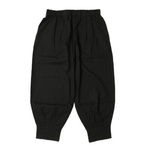 evam eva ボトムス E263T011 water linen hem tuck pants