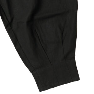 evam eva ボトムス E263T011 water linen hem tuck pants