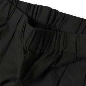 evam eva ボトムス E263T011 water linen hem tuck pants