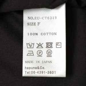 euphoric' トップス EU-CT6319 Shirred Ruffle Cutt Top
