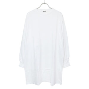 euphoric' トップス EU-CT6319 Shirred Ruffle Cutt Top
