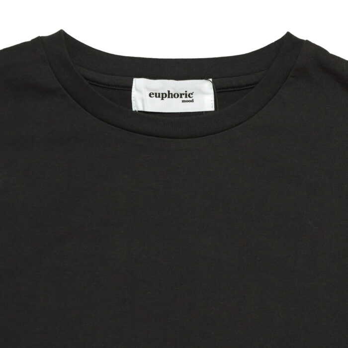 euphoric' トップス EU-CT6319 Shirred Ruffle Cutt Top