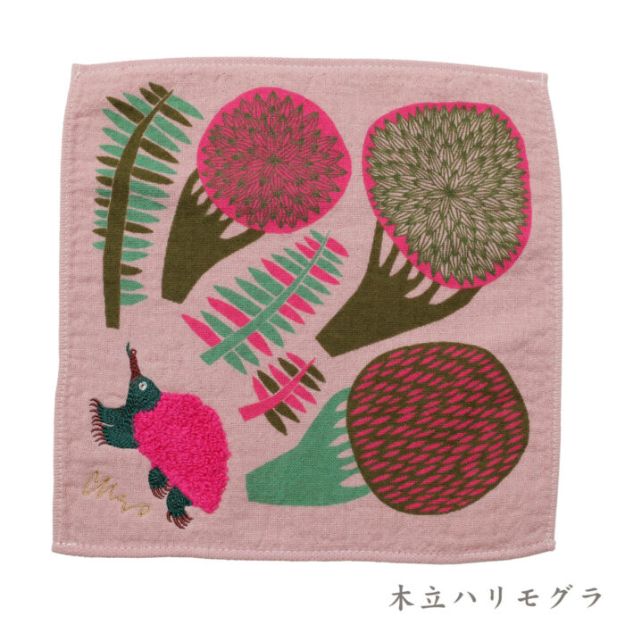 大人雑貨 グッズ MM001 morita MiW モコモコドウブツハンカチ