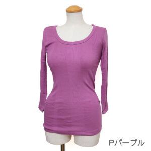 Hight Flutter トップス RMYN105 Uネック七分袖