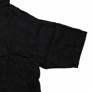 tumugu: トップス TB26233 リネンコットンフランス綾ハイネックチュニック