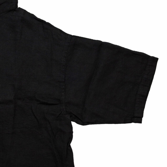 tumugu: トップス TB26233 リネンコットンフランス綾ハイネックチュニック