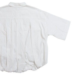 marble SUD トップス 05GF014139 コットンストライプ バルーンシャツ