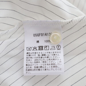 marble SUD トップス 05GF014139 コットンストライプ バルーンシャツ